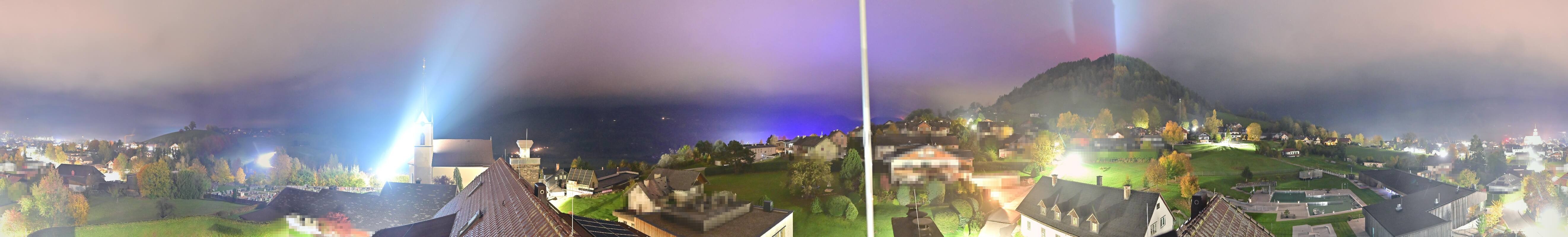 Archiv Foto Webcam Gröbming: Kirche und Panoramabad