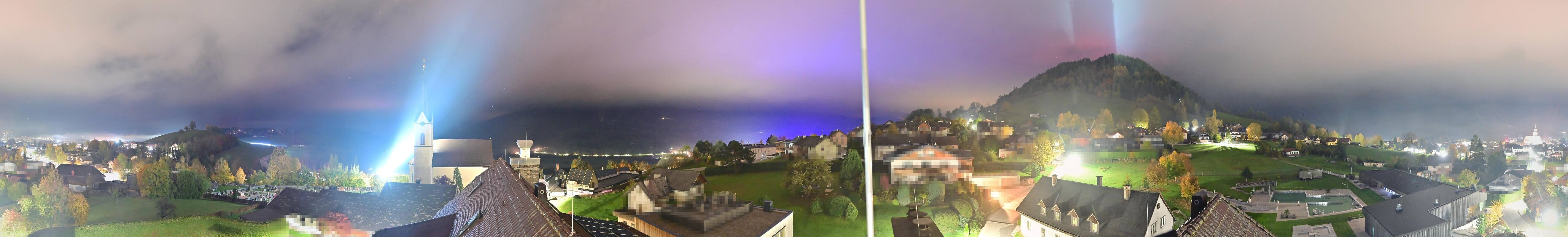 Archiv Foto Webcam Gröbming: Kirche und Panoramabad