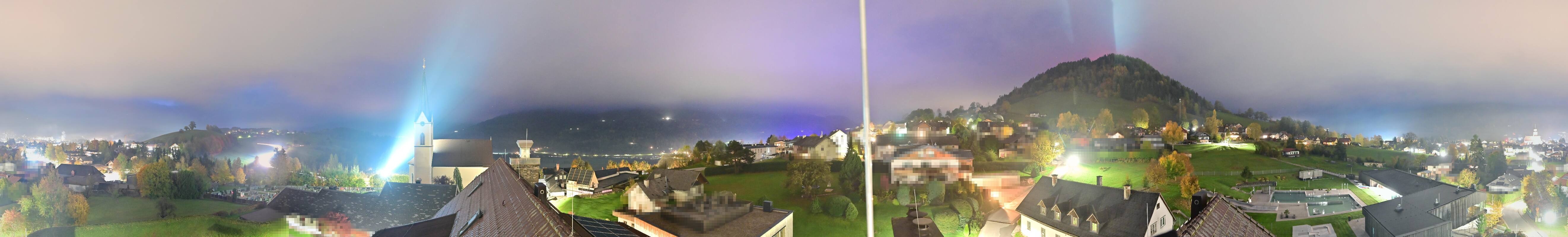 Archiv Foto Webcam Gröbming: Kirche und Panoramabad