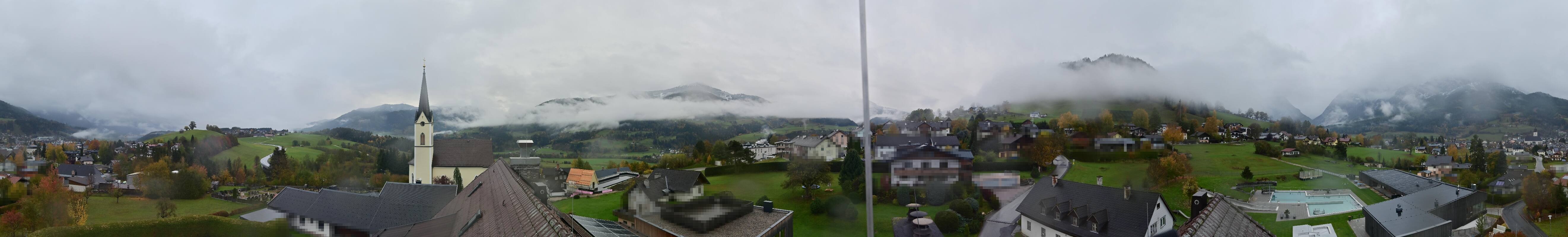 Archived image Webcam Gröbming - Panorama Pool