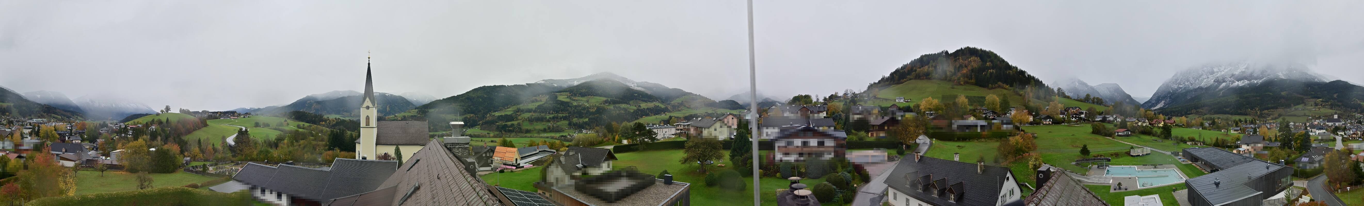 Archived image Webcam Gröbming - Panorama Pool