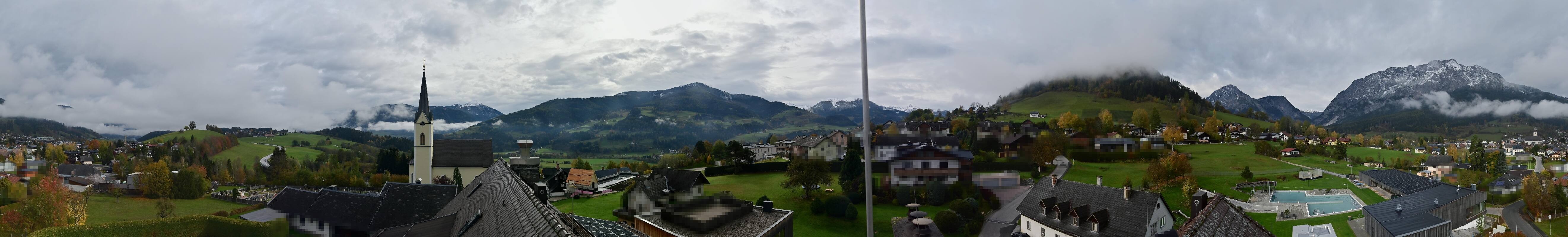 Archived image Webcam Gröbming - Panorama Pool