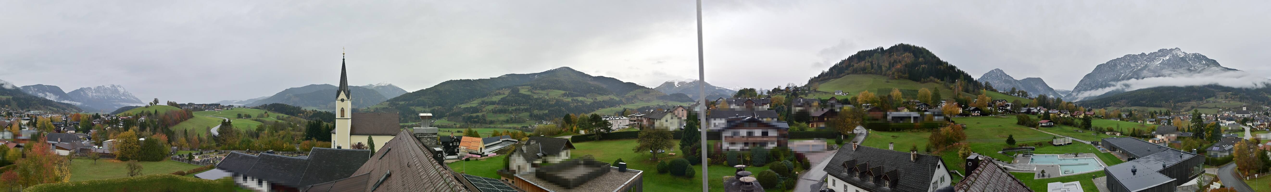 Archived image Webcam Gröbming - Panorama Pool