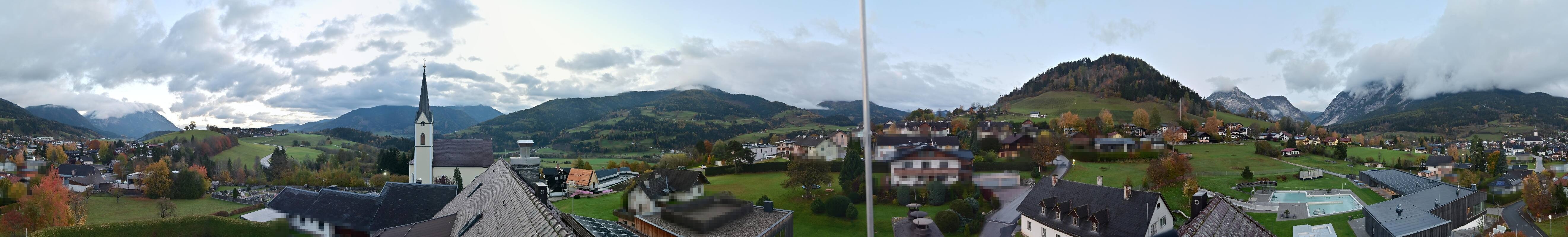 Archived image Webcam Gröbming - Panorama Pool