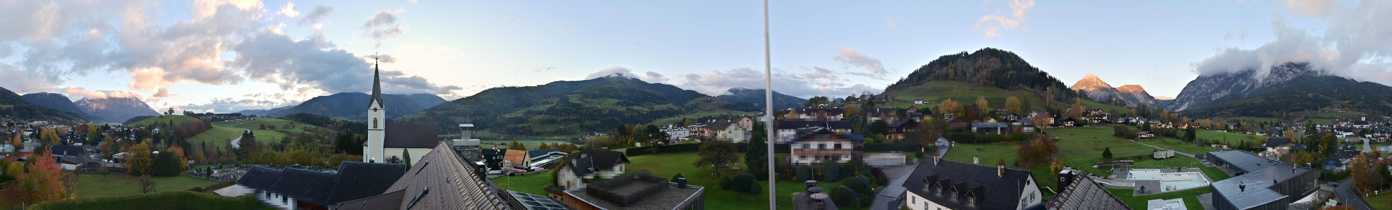 Archived image Webcam Gröbming - Panorama Pool