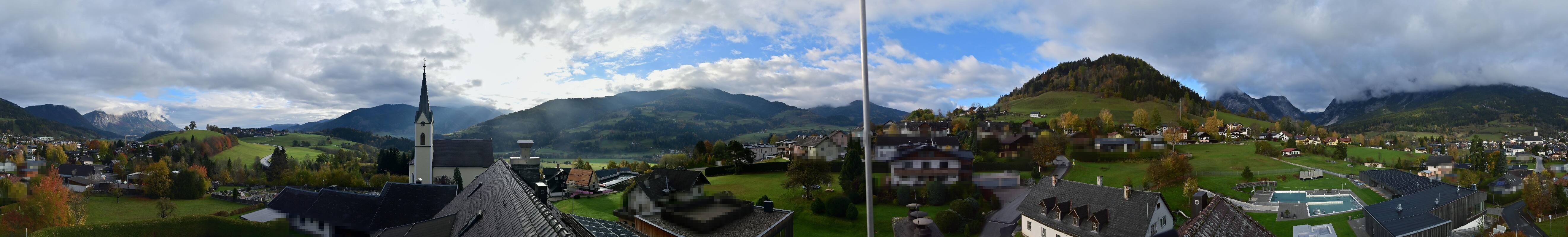 Archived image Webcam Gröbming - Panorama Pool