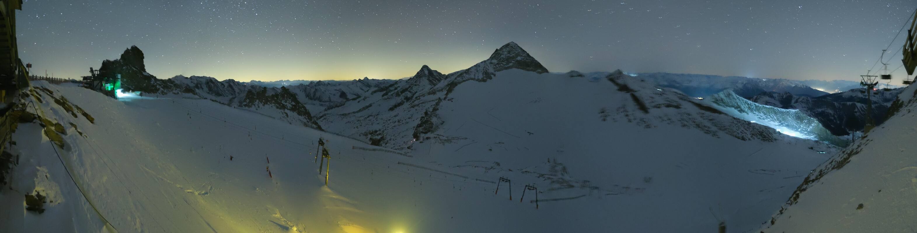 Archiv Foto Webcam Hintertuxer Gletscher - Ausblick Gefrorene Wand