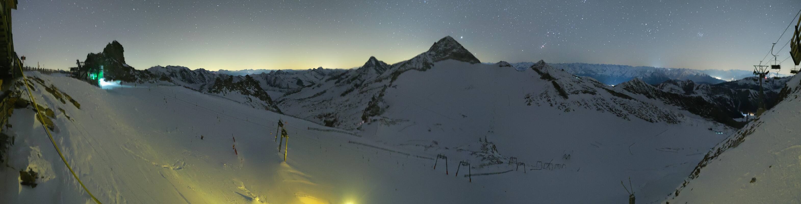 Archiv Foto Webcam Hintertuxer Gletscher - Ausblick Gefrorene Wand