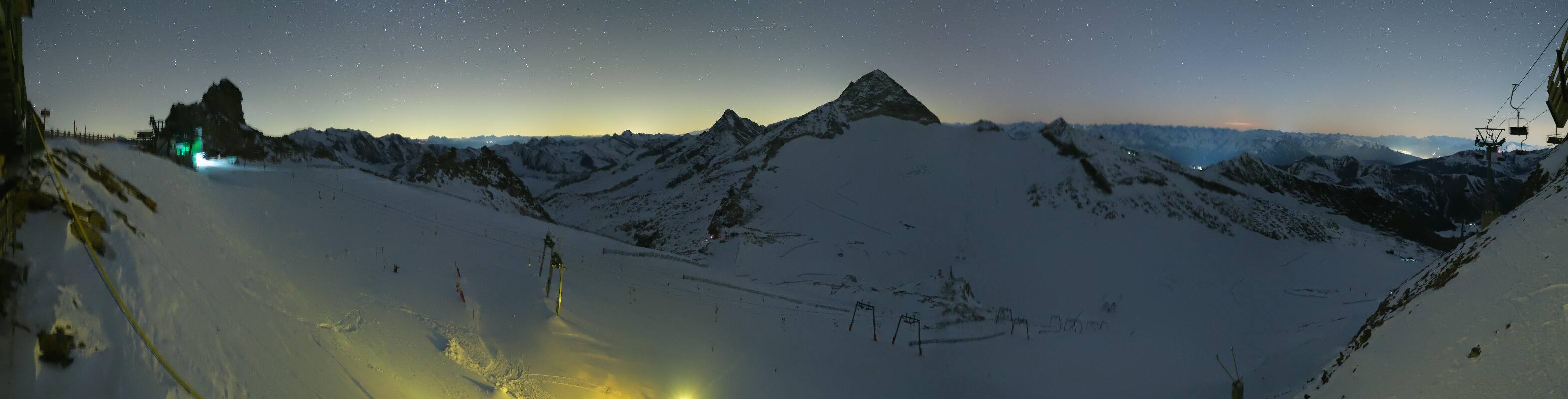 Archiv Foto Webcam Hintertuxer Gletscher - Ausblick Gefrorene Wand