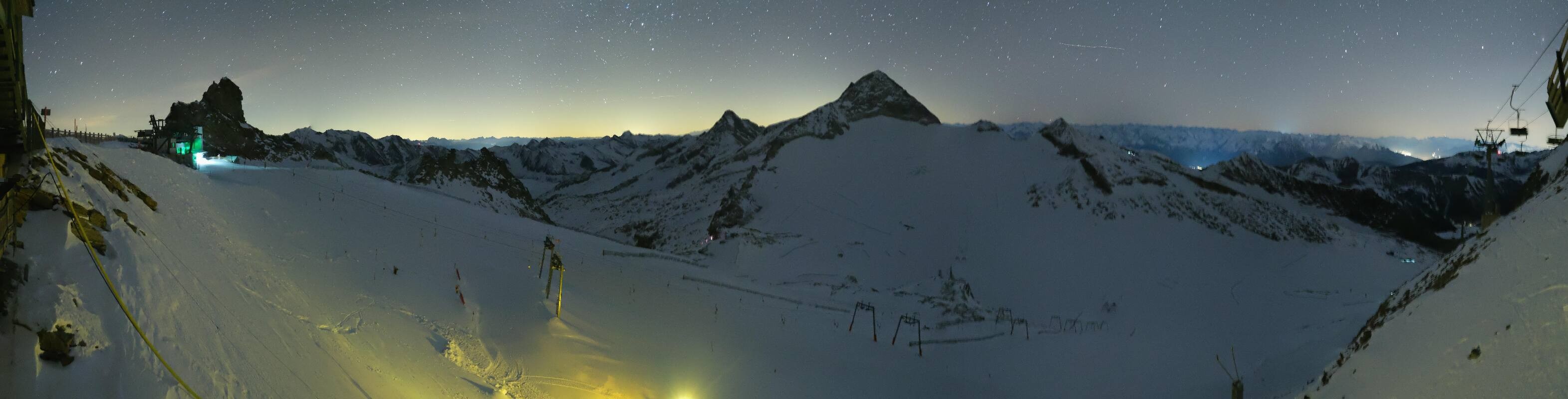 Archiv Foto Webcam Hintertuxer Gletscher - Ausblick Gefrorene Wand