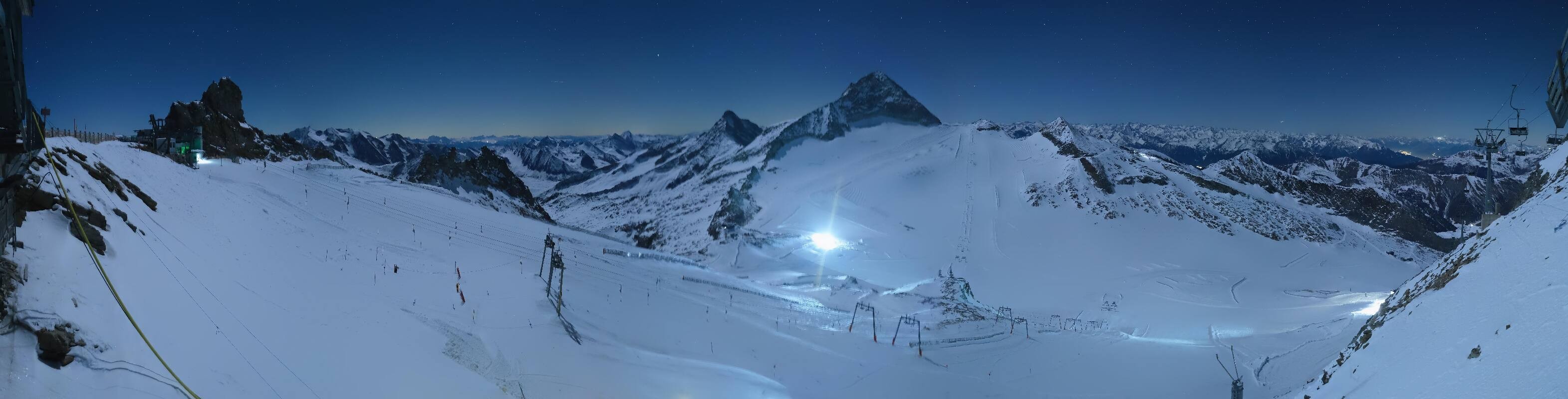 Archiv Foto Webcam Hintertuxer Gletscher - Ausblick Gefrorene Wand