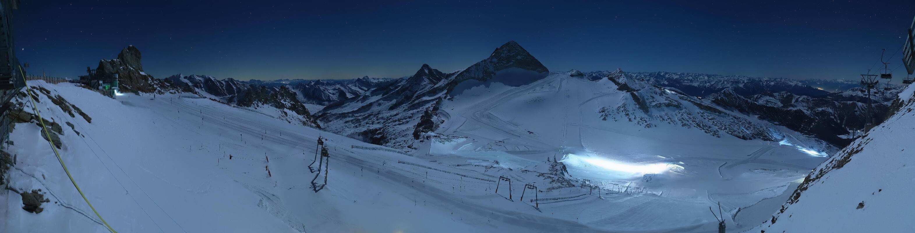 Archiv Foto Webcam Hintertuxer Gletscher - Ausblick Gefrorene Wand