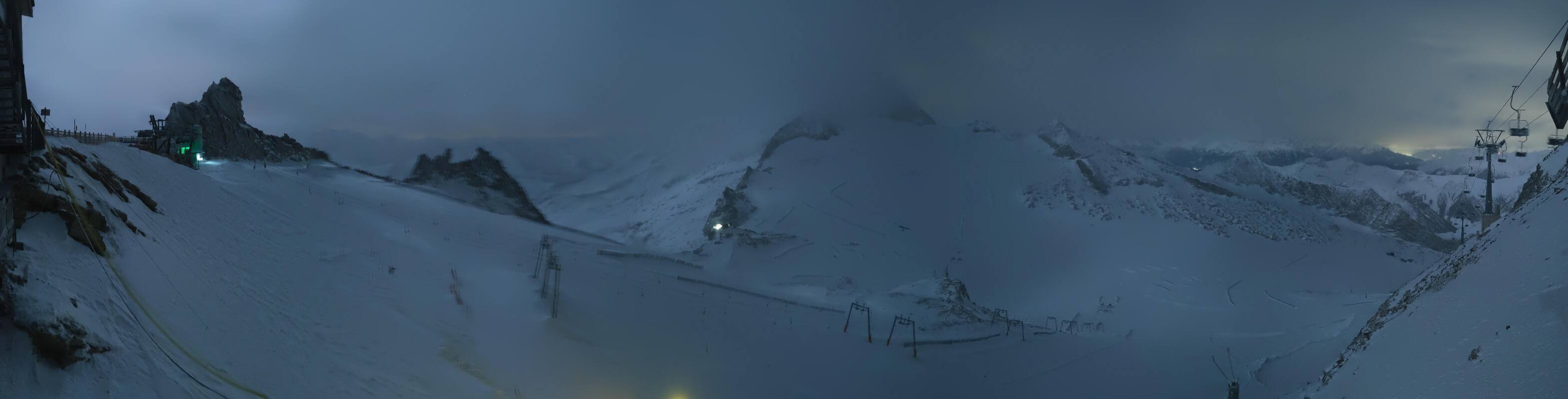 Archiv Foto Webcam Hintertuxer Gletscher - Ausblick Gefrorene Wand