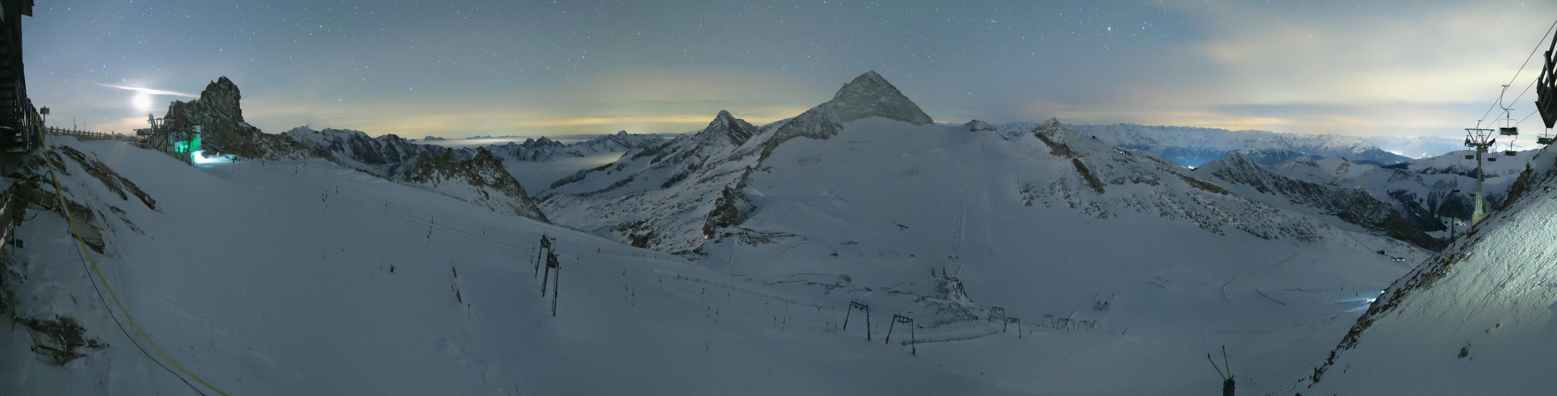Archiv Foto Webcam Hintertuxer Gletscher - Ausblick Gefrorene Wand