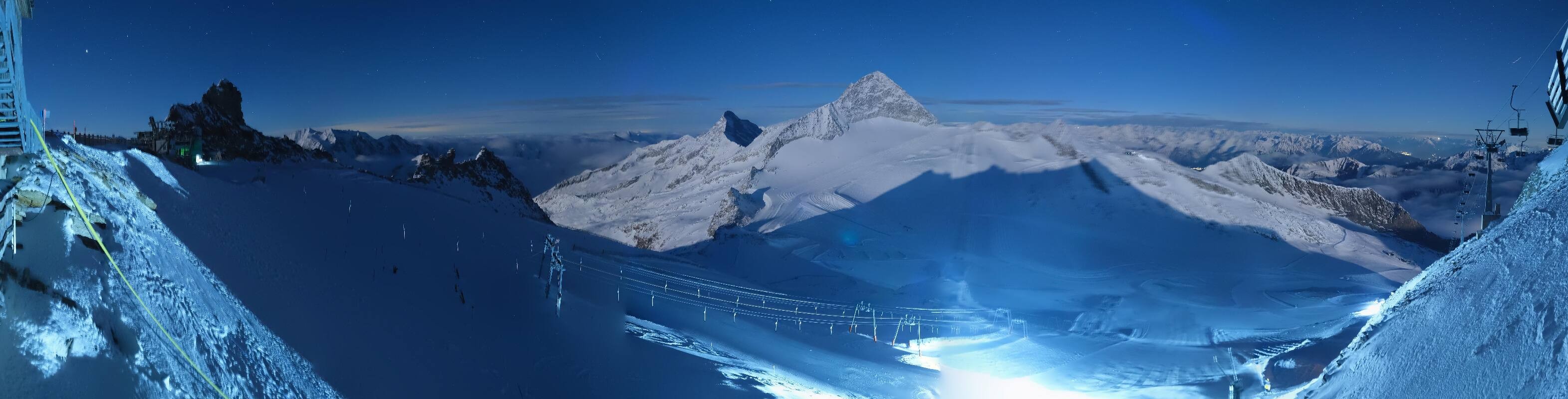 Archiv Foto Webcam Hintertuxer Gletscher - Ausblick Gefrorene Wand