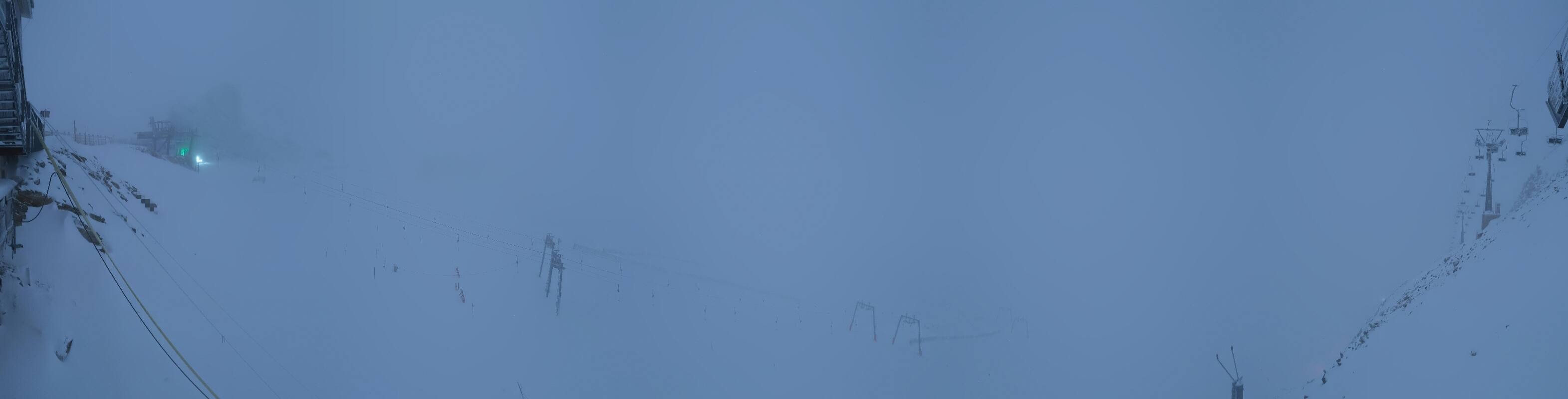 Archiv Foto Webcam Hintertuxer Gletscher - Ausblick Gefrorene Wand