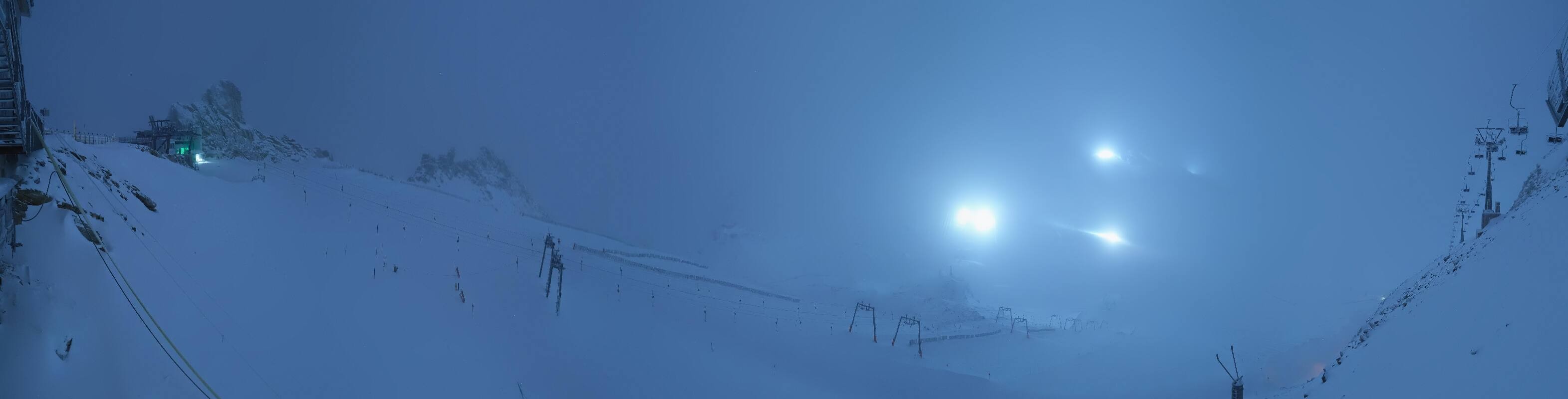 Archiv Foto Webcam Hintertuxer Gletscher - Ausblick Gefrorene Wand