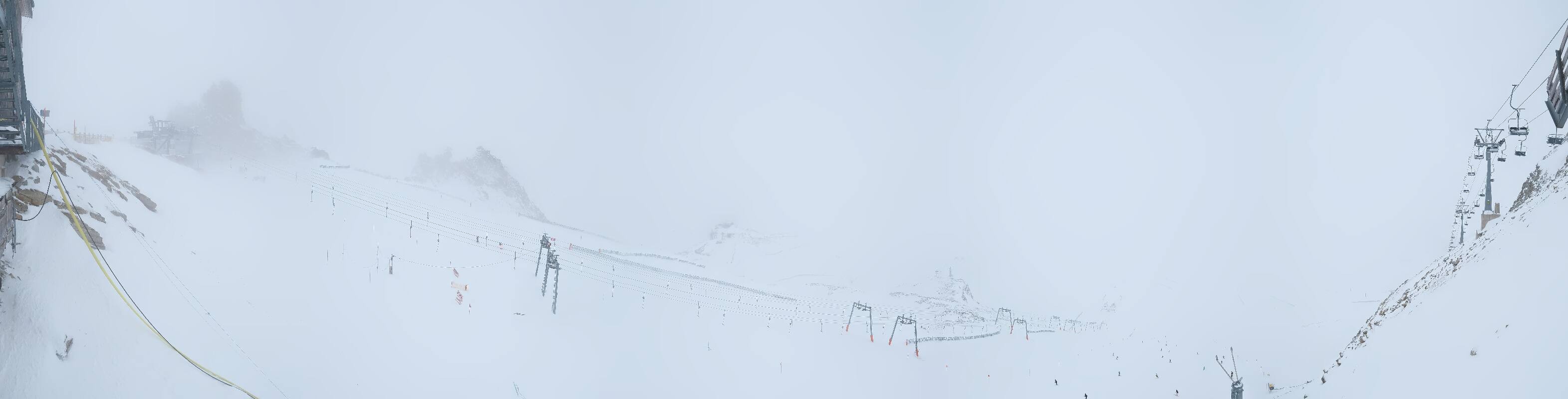 Archiv Foto Webcam Hintertuxer Gletscher - Ausblick Gefrorene Wand