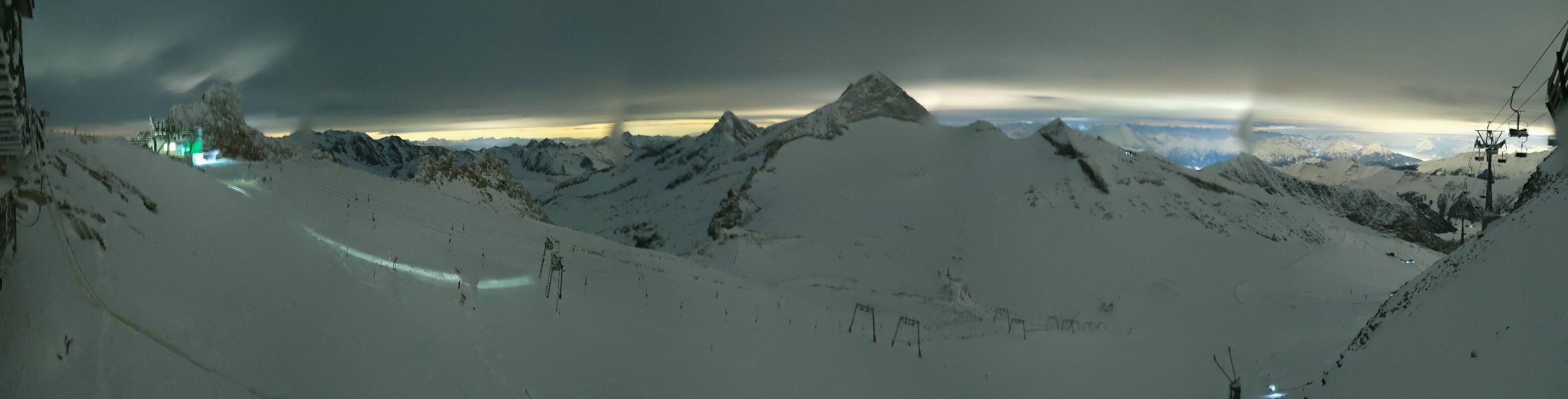 Archiv Foto Webcam Hintertuxer Gletscher - Ausblick Gefrorene Wand