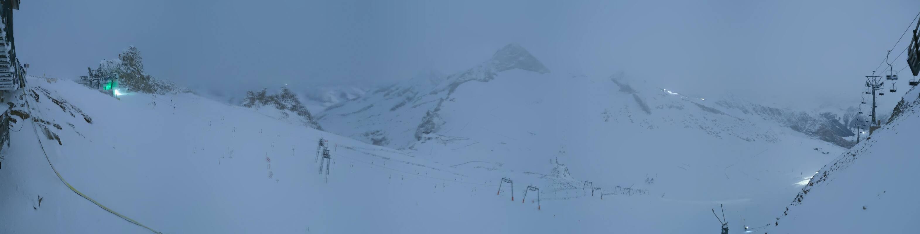 Archiv Foto Webcam Hintertuxer Gletscher - Ausblick Gefrorene Wand