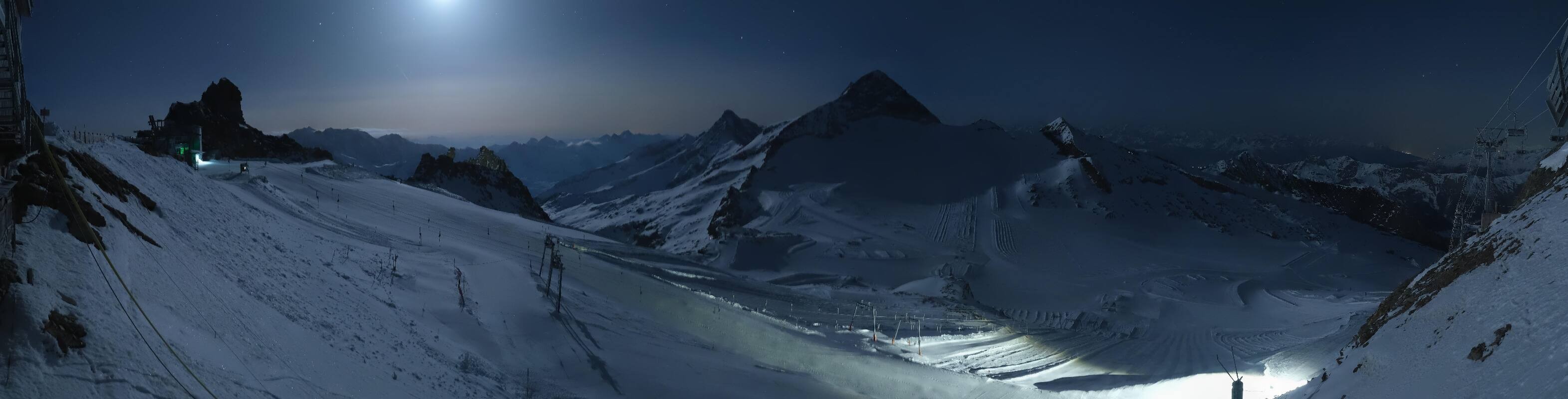 Archiv Foto Webcam Hintertuxer Gletscher - Ausblick Gefrorene Wand