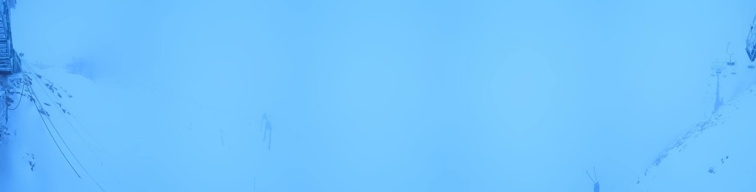 Archived image Webcam Hintertux Glacier - View from Gefrorene Wand