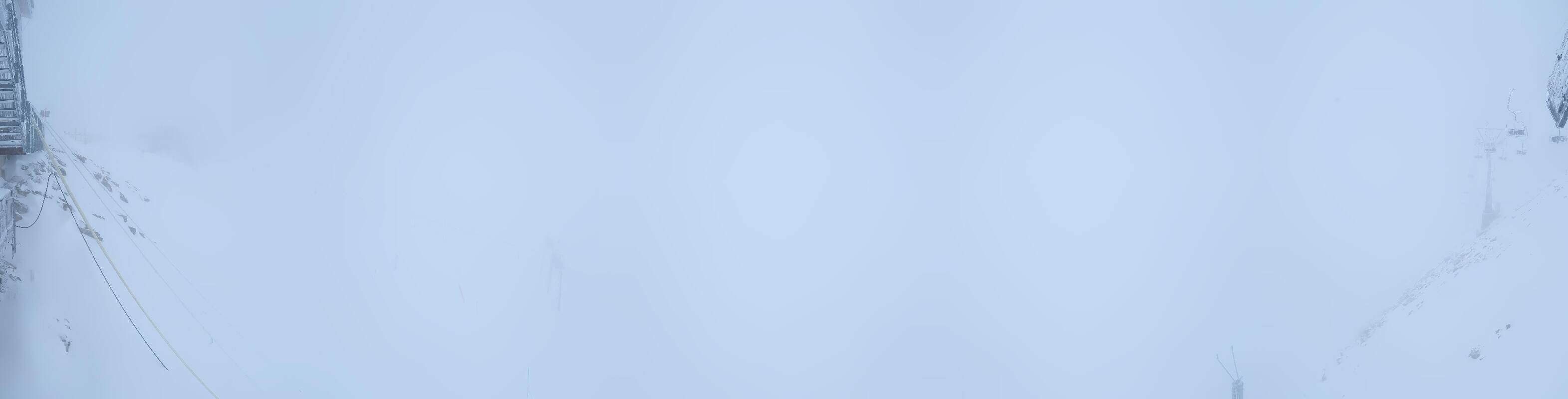 Archived image Webcam Hintertux Glacier - View from Gefrorene Wand