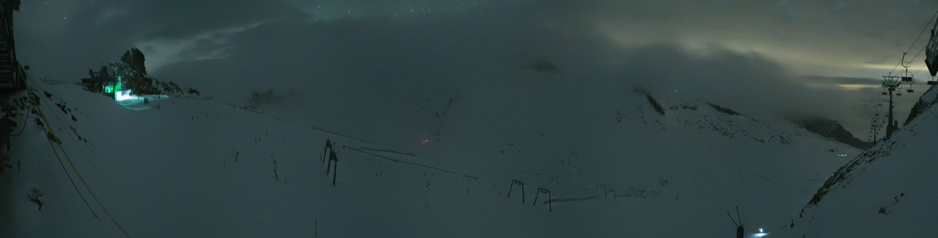 Archiv Foto Webcam Hintertuxer Gletscher - Ausblick Gefrorene Wand