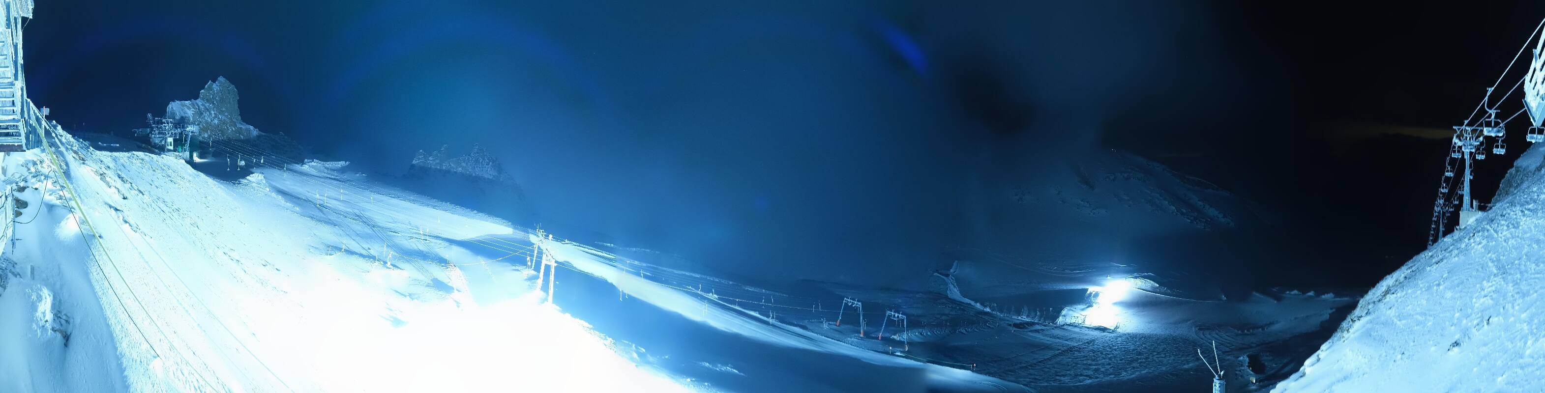 Archiv Foto Webcam Hintertuxer Gletscher - Ausblick Gefrorene Wand