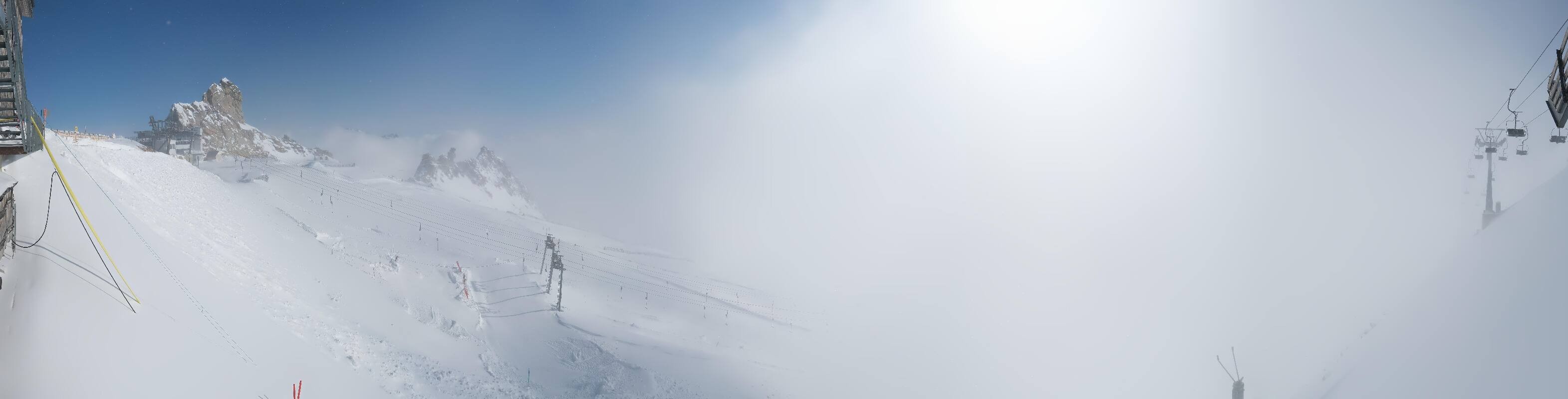 Archiv Foto Webcam Hintertuxer Gletscher - Ausblick Gefrorene Wand