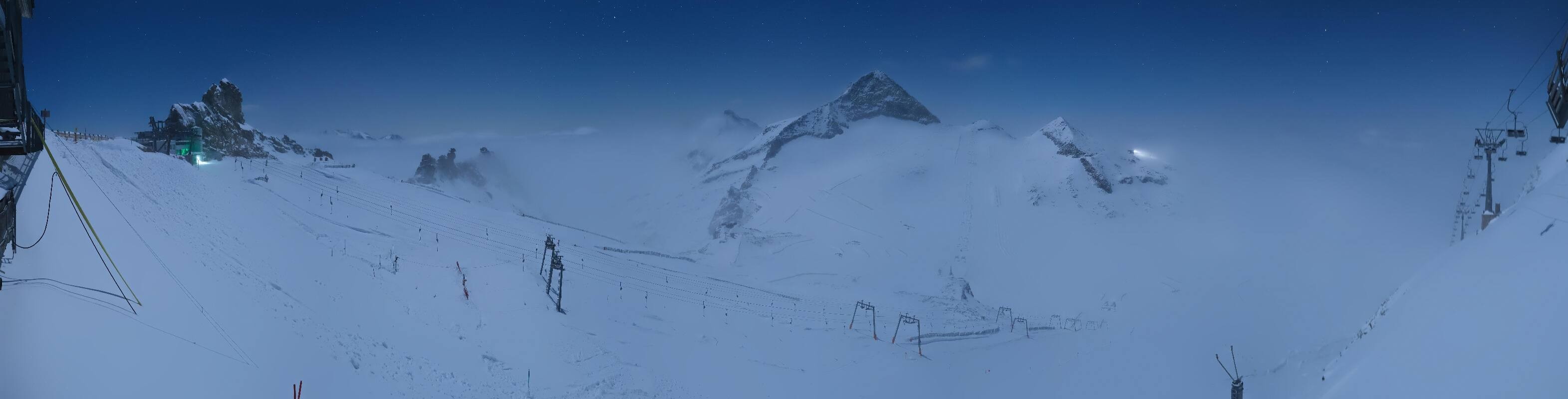 Archiv Foto Webcam Hintertuxer Gletscher - Ausblick Gefrorene Wand