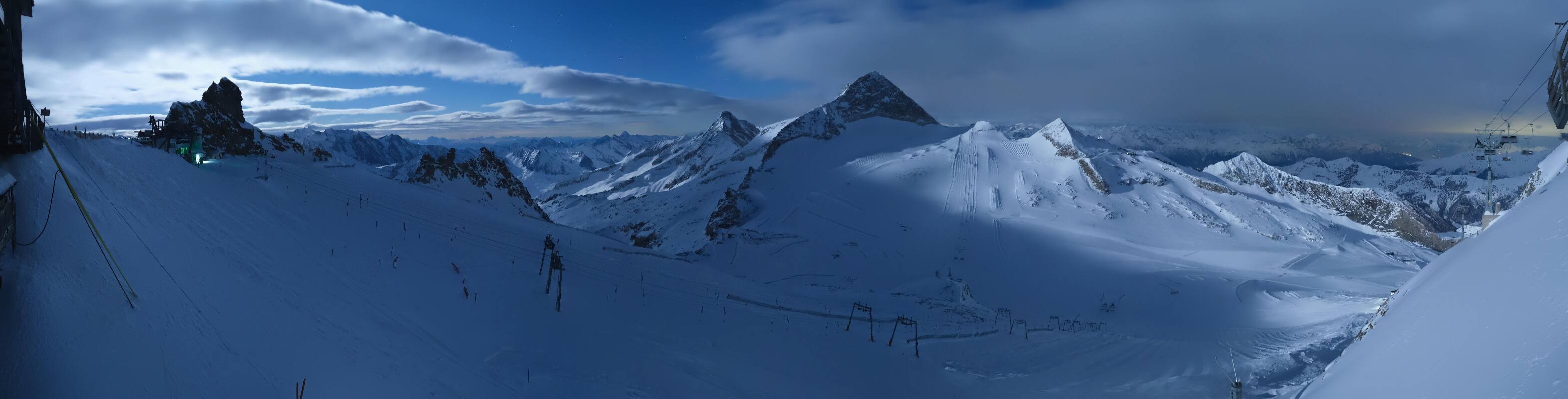 Archiv Foto Webcam Hintertuxer Gletscher - Ausblick Gefrorene Wand