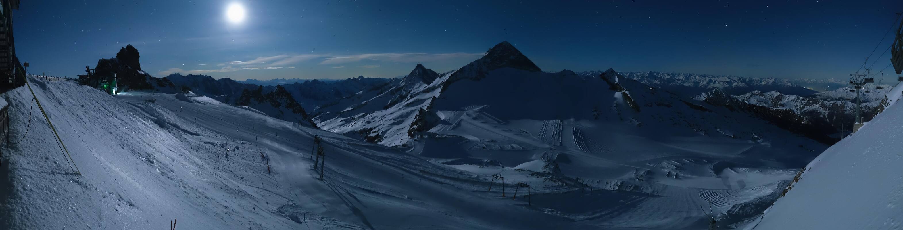 Archiv Foto Webcam Hintertuxer Gletscher - Ausblick Gefrorene Wand