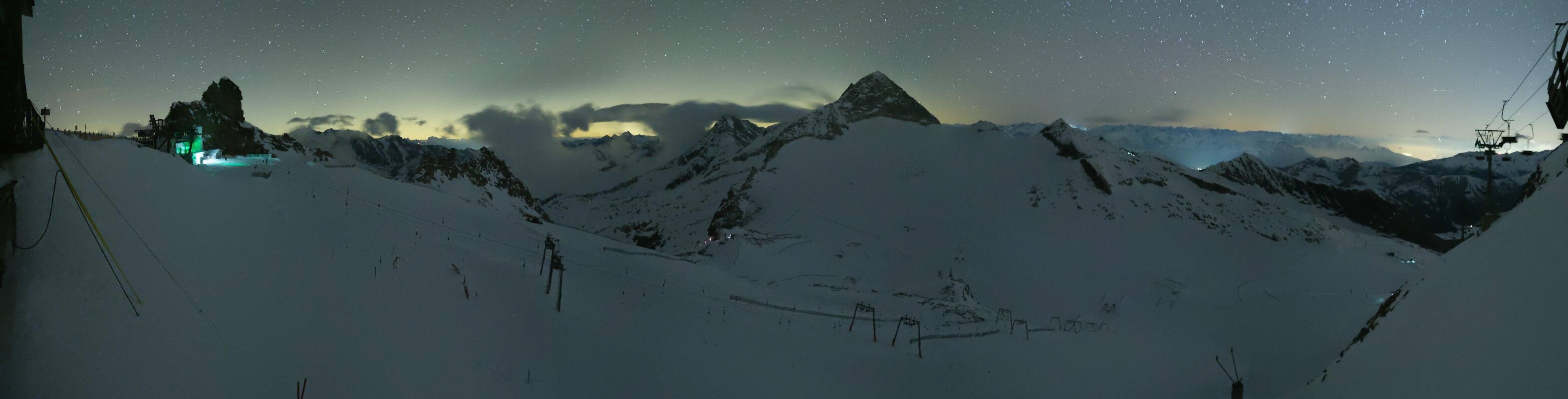 Archiv Foto Webcam Hintertuxer Gletscher - Ausblick Gefrorene Wand