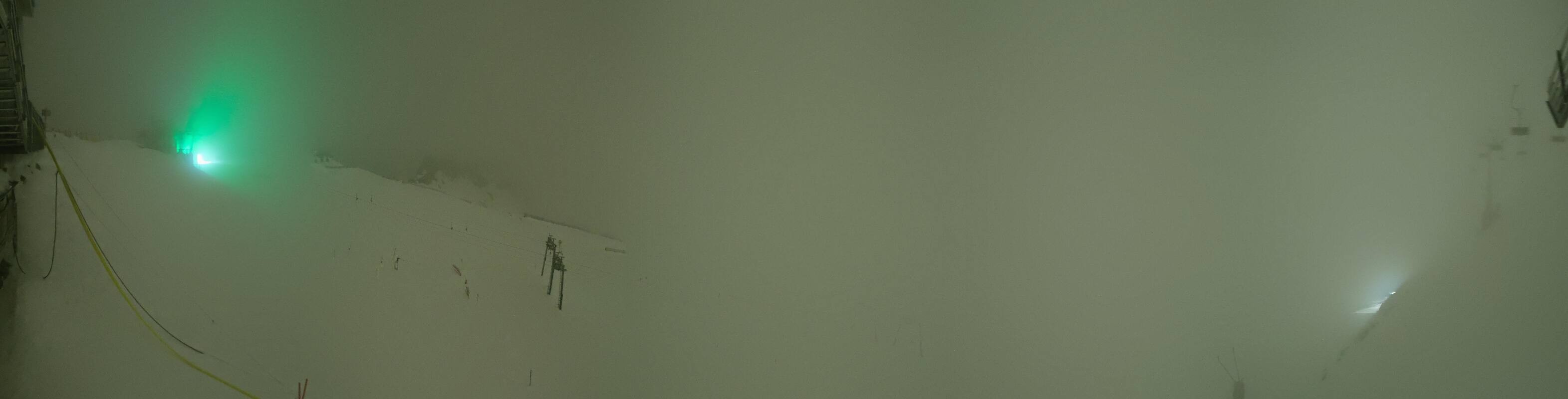 Archived image Webcam Hintertux Glacier - View from Gefrorene Wand