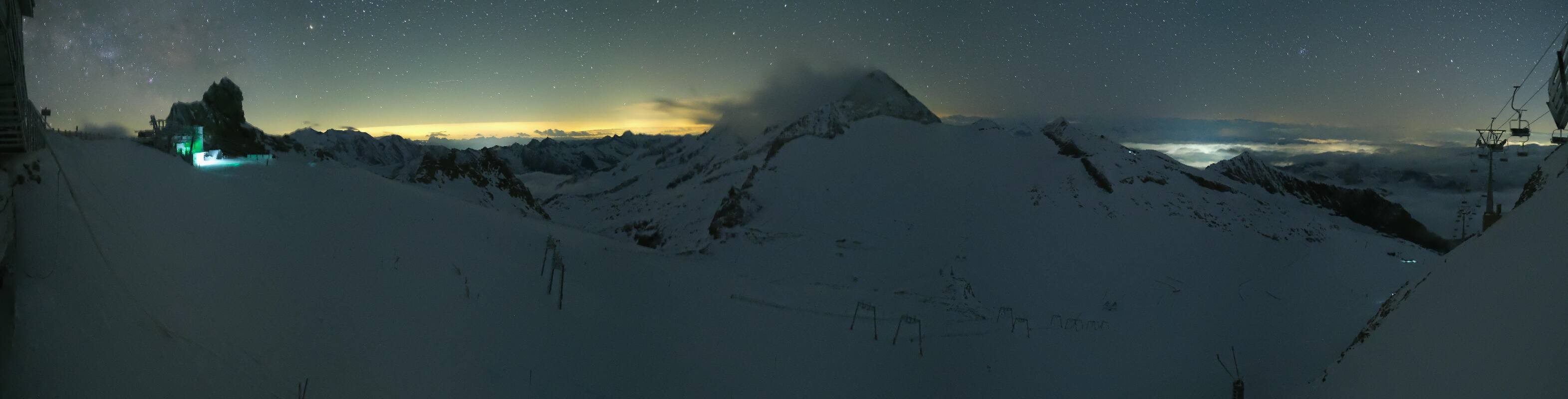 Archiv Foto Webcam Hintertuxer Gletscher - Ausblick Gefrorene Wand