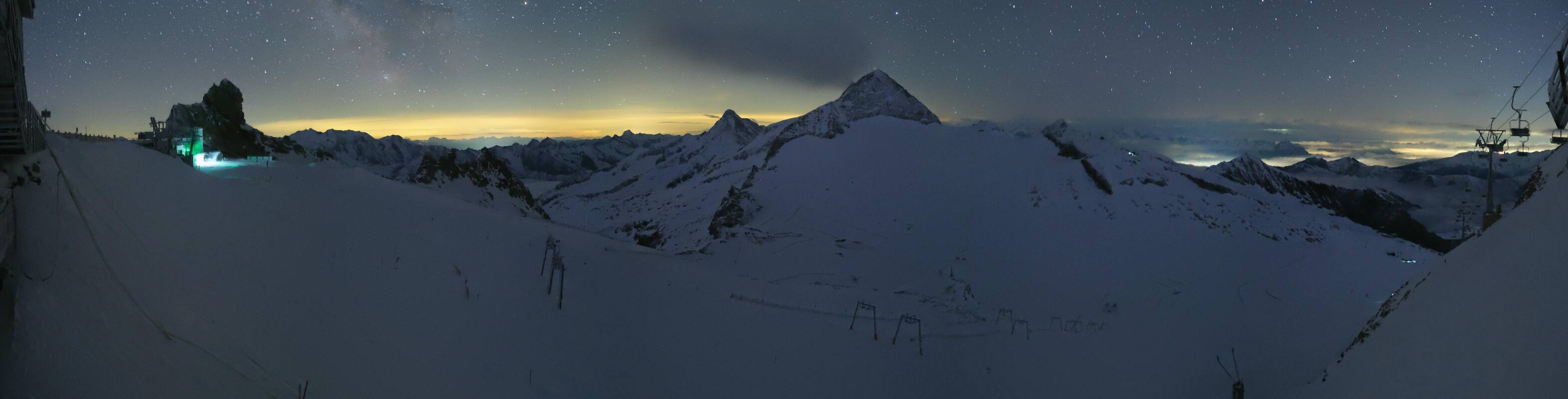 Archiv Foto Webcam Hintertuxer Gletscher - Ausblick Gefrorene Wand