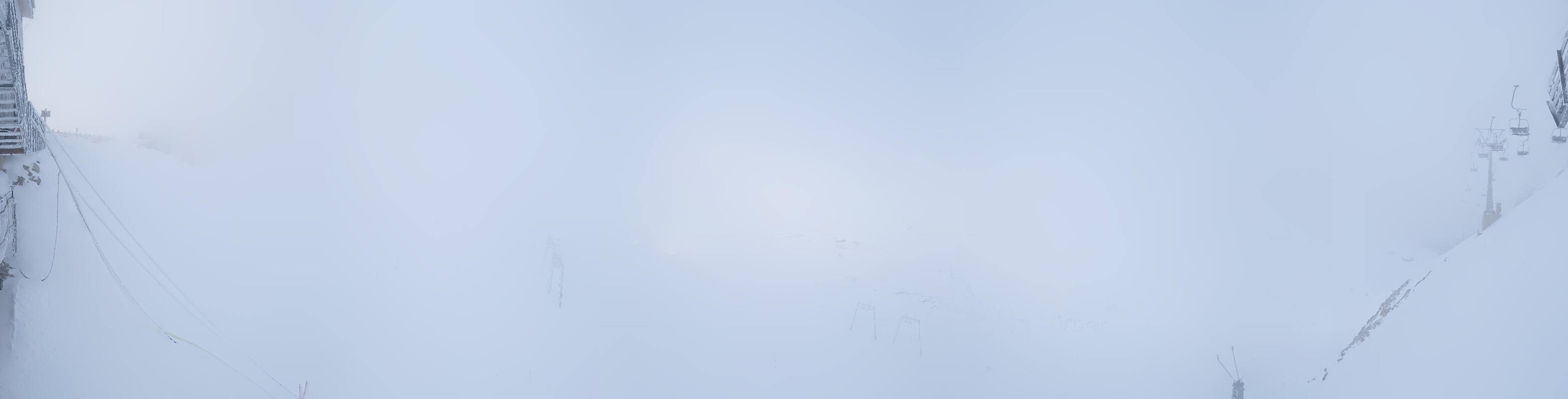 Archived image Webcam Hintertux Glacier - View from Gefrorene Wand