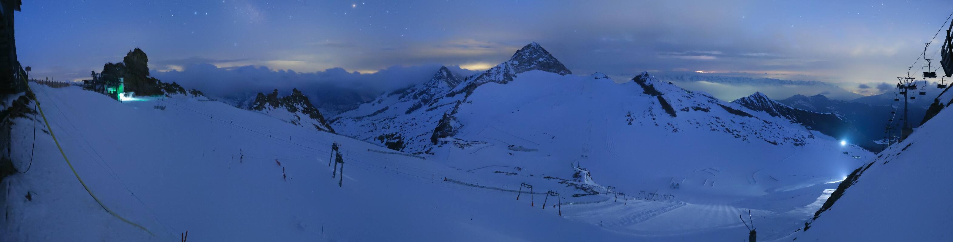Archiv Foto Webcam Hintertuxer Gletscher - Ausblick Gefrorene Wand
