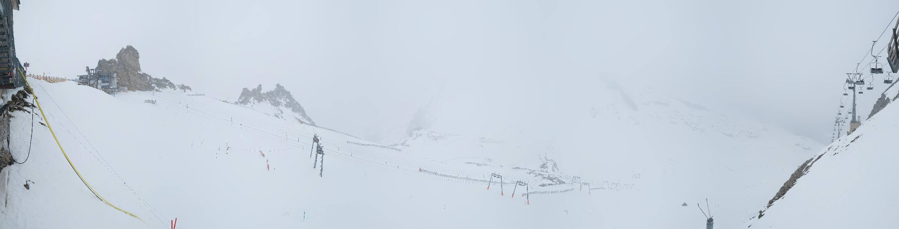 Archiv Foto Webcam Hintertuxer Gletscher - Ausblick Gefrorene Wand