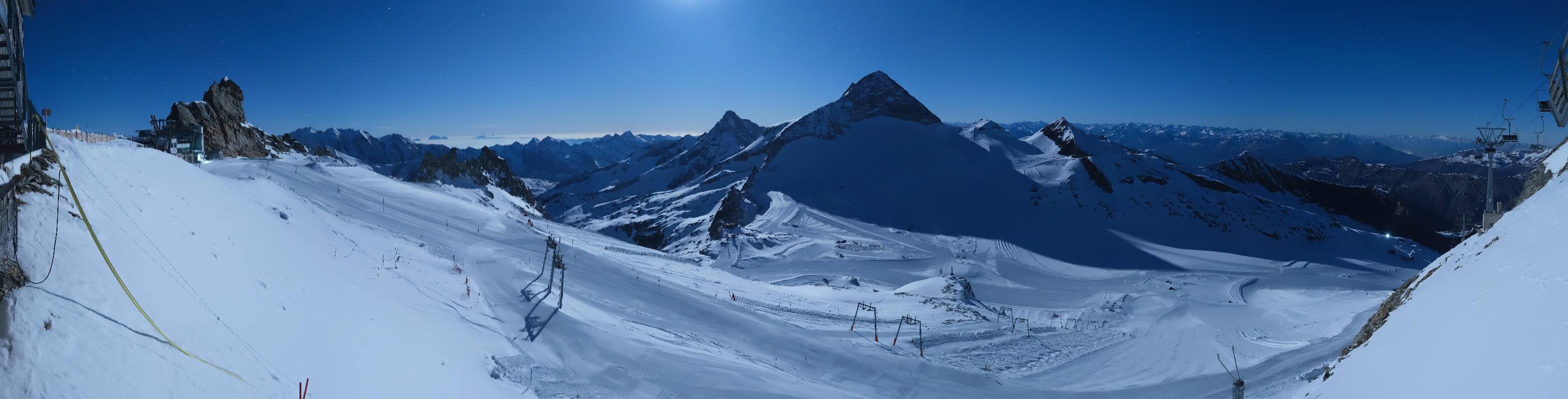 Archiv Foto Webcam Hintertuxer Gletscher - Ausblick Gefrorene Wand