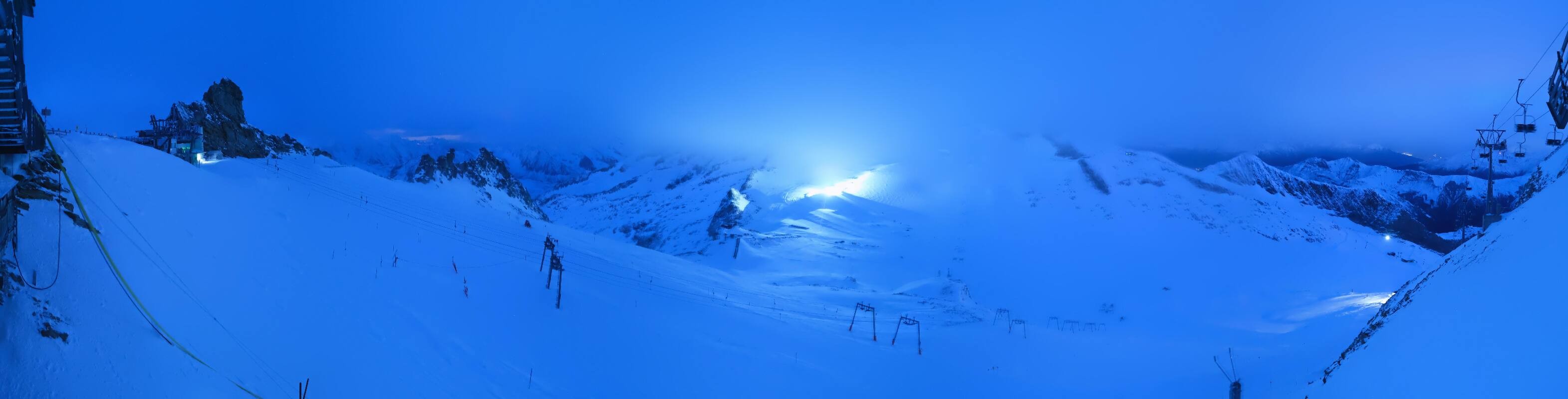 Archiv Foto Webcam Hintertuxer Gletscher - Ausblick Gefrorene Wand