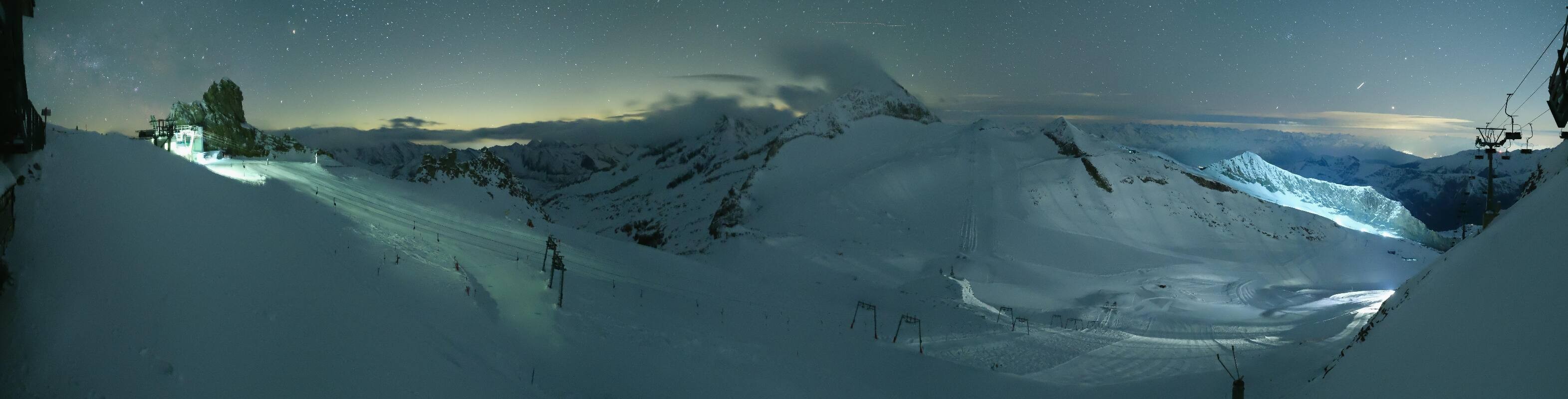 Archiv Foto Webcam Hintertuxer Gletscher - Ausblick Gefrorene Wand
