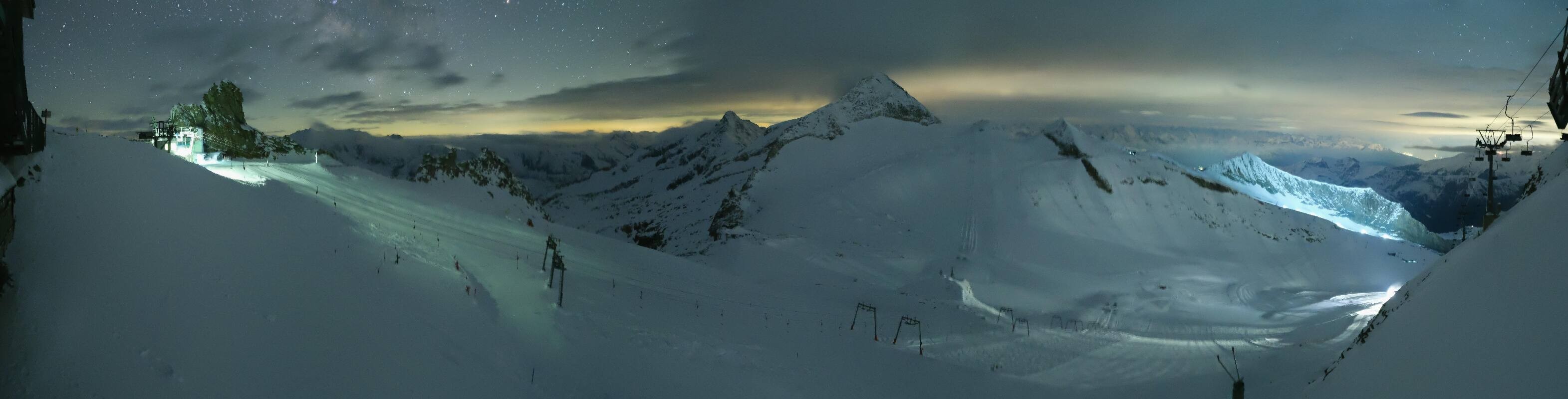 Archiv Foto Webcam Hintertuxer Gletscher - Ausblick Gefrorene Wand