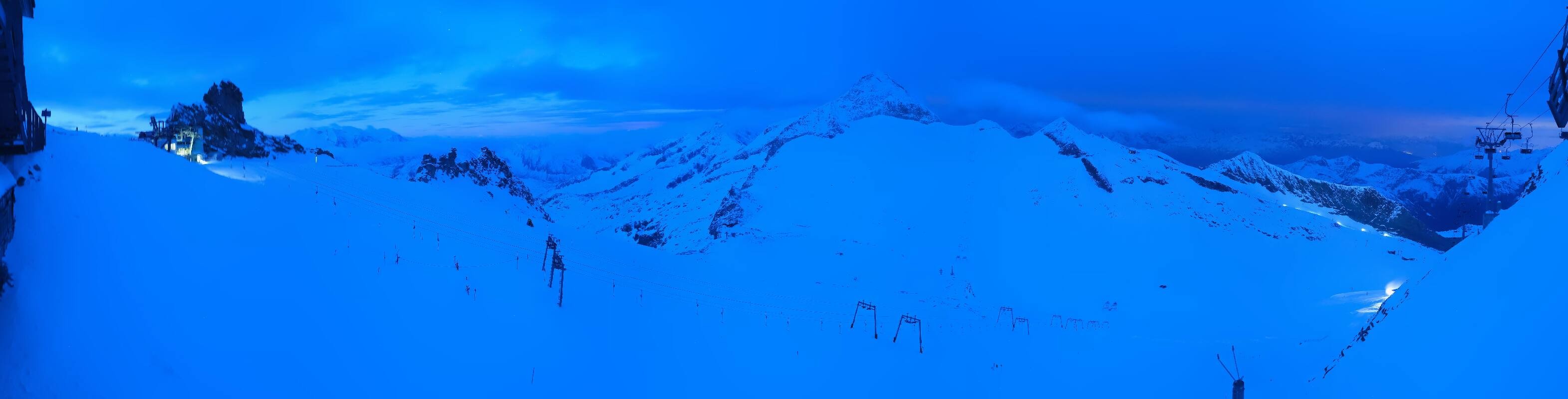 Archiv Foto Webcam Hintertuxer Gletscher - Ausblick Gefrorene Wand