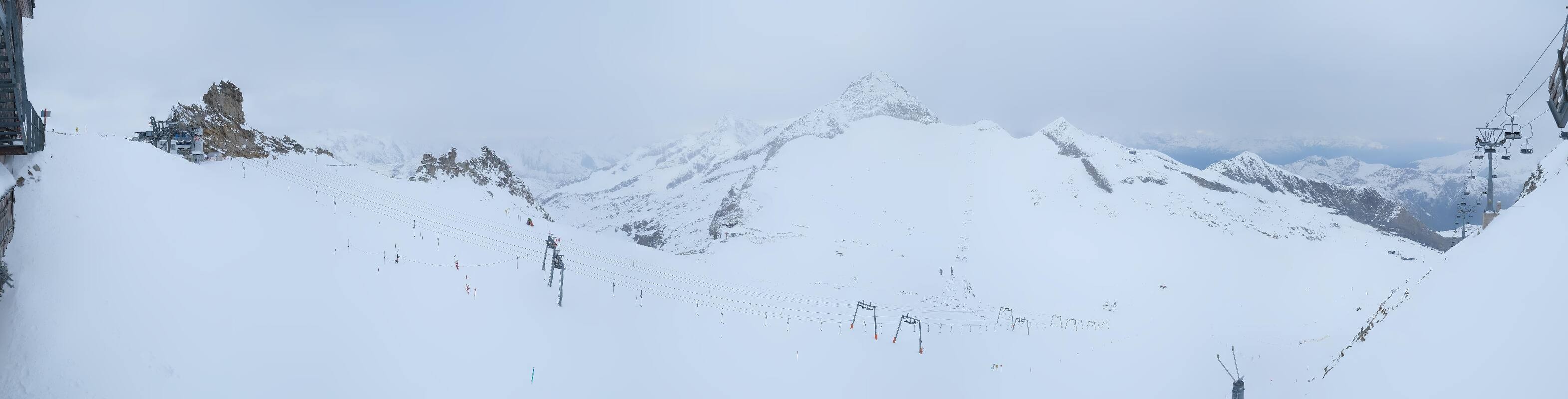 Archiv Foto Webcam Hintertuxer Gletscher - Ausblick Gefrorene Wand