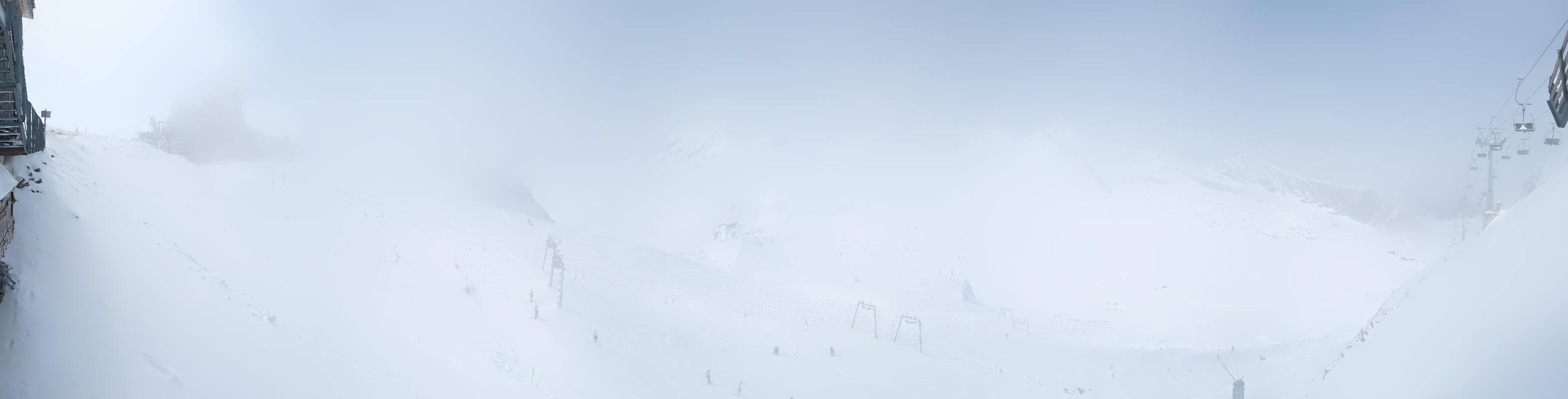 Archiv Foto Webcam Hintertuxer Gletscher - Ausblick Gefrorene Wand