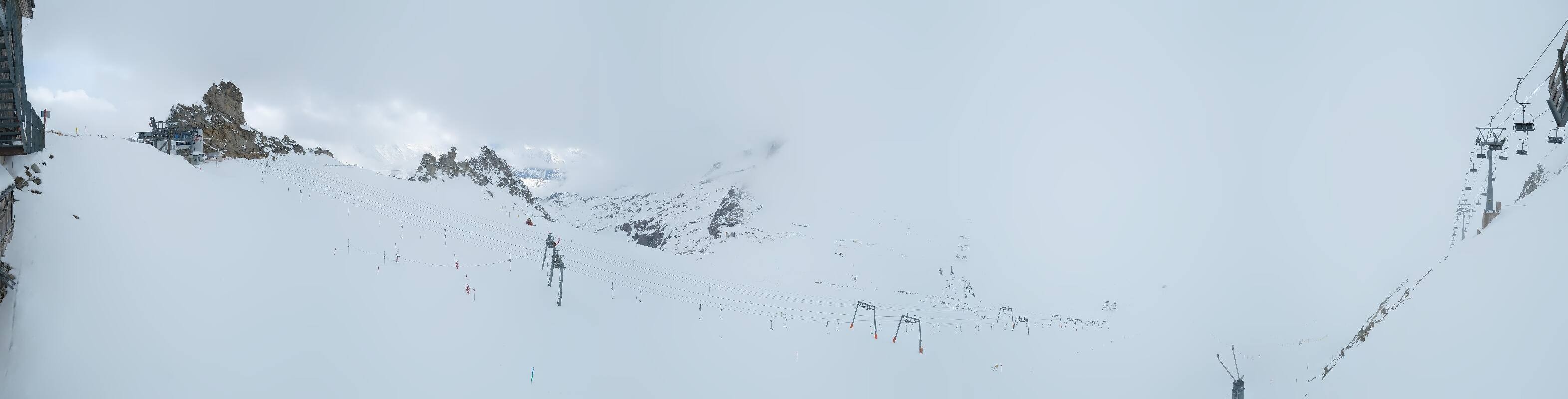 Archiv Foto Webcam Hintertuxer Gletscher - Ausblick Gefrorene Wand