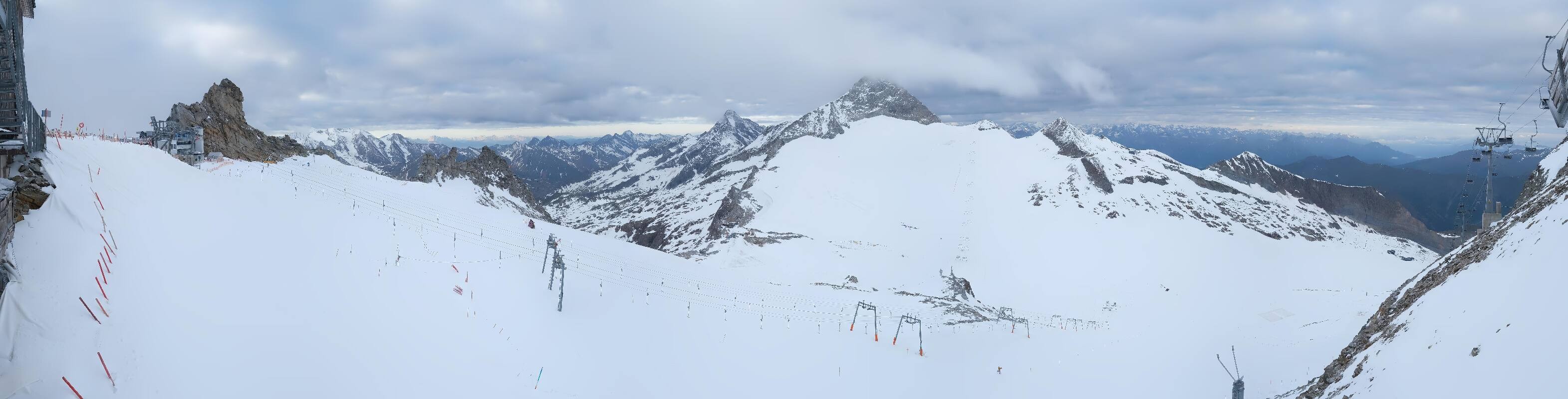 Archiv Foto Webcam Hintertuxer Gletscher - Ausblick Gefrorene Wand
