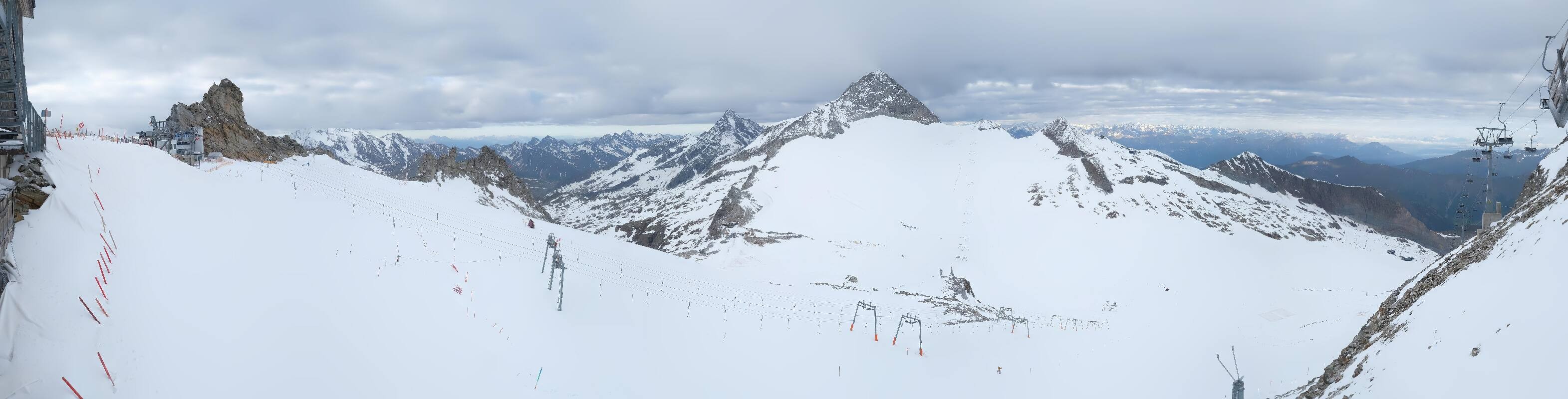 Archiv Foto Webcam Hintertuxer Gletscher - Ausblick Gefrorene Wand